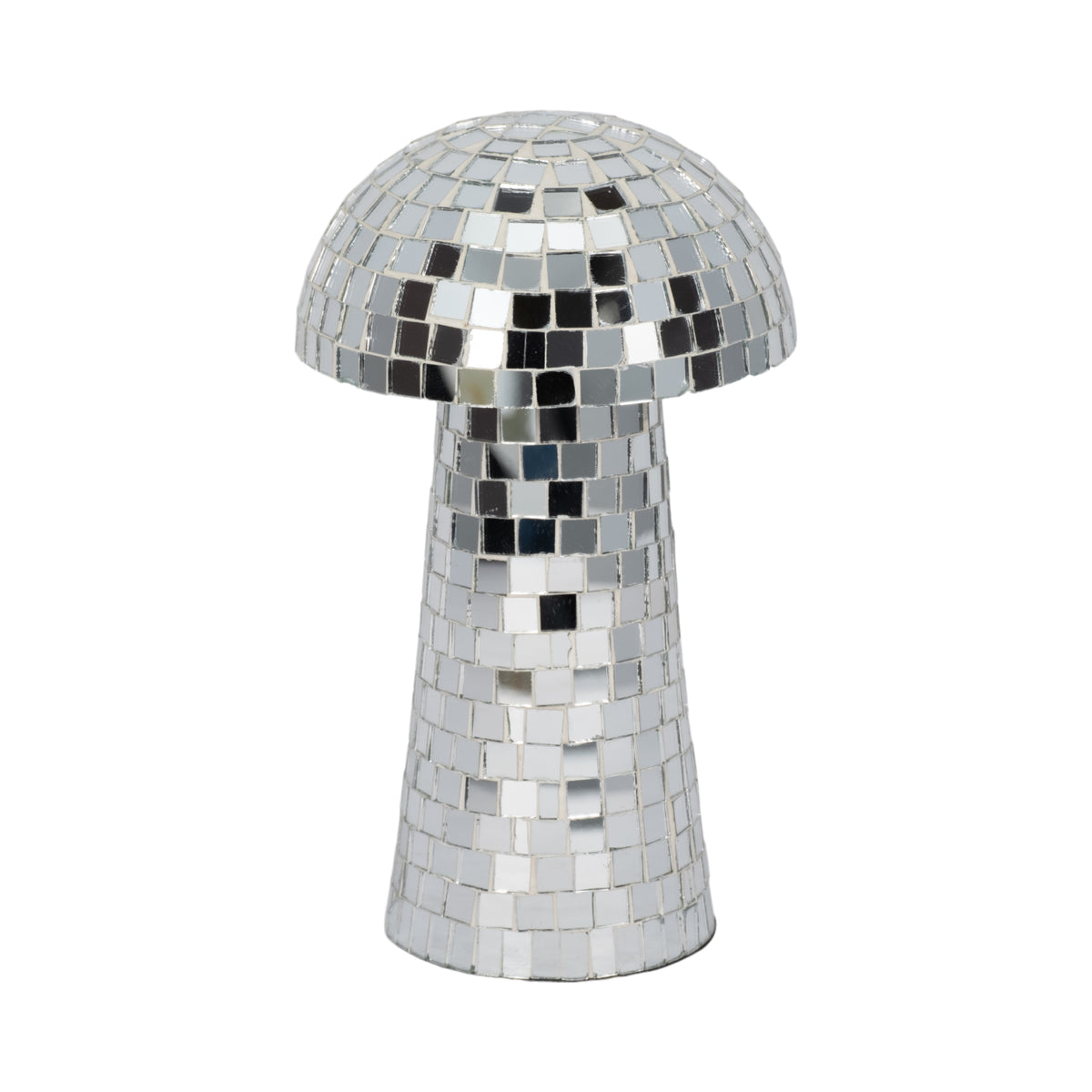 Lakeshore Silver Small Mosaic Mushroom