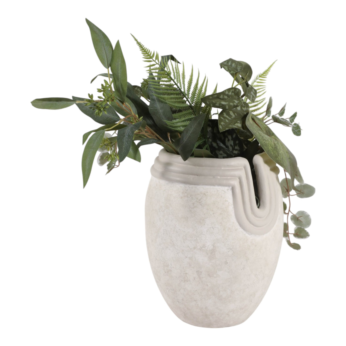 Blakewind White/Gray Large Vase