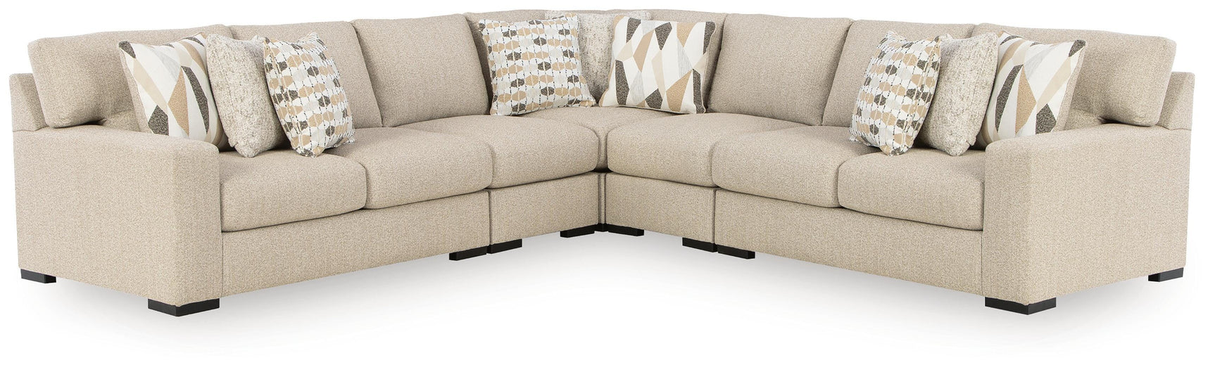 Laurelgrove Pebble 5-Piece Sectional (Online Special Price)