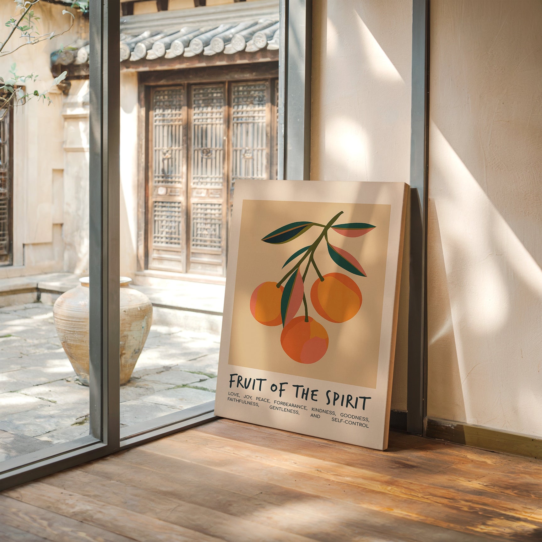 Fruit of the Spirit Citrus Branch Print