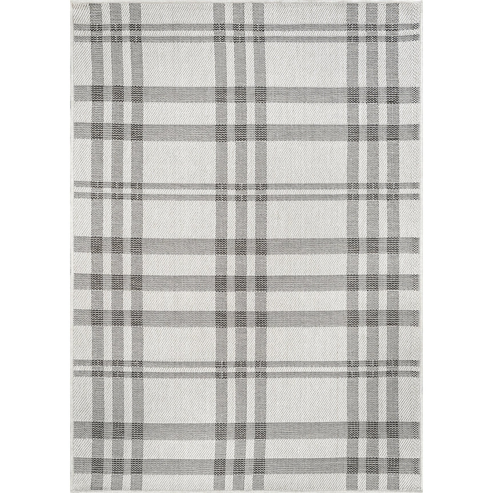 Fiora Bone 7 Jute-Look Rug | Indoor/Outdoor Elegance