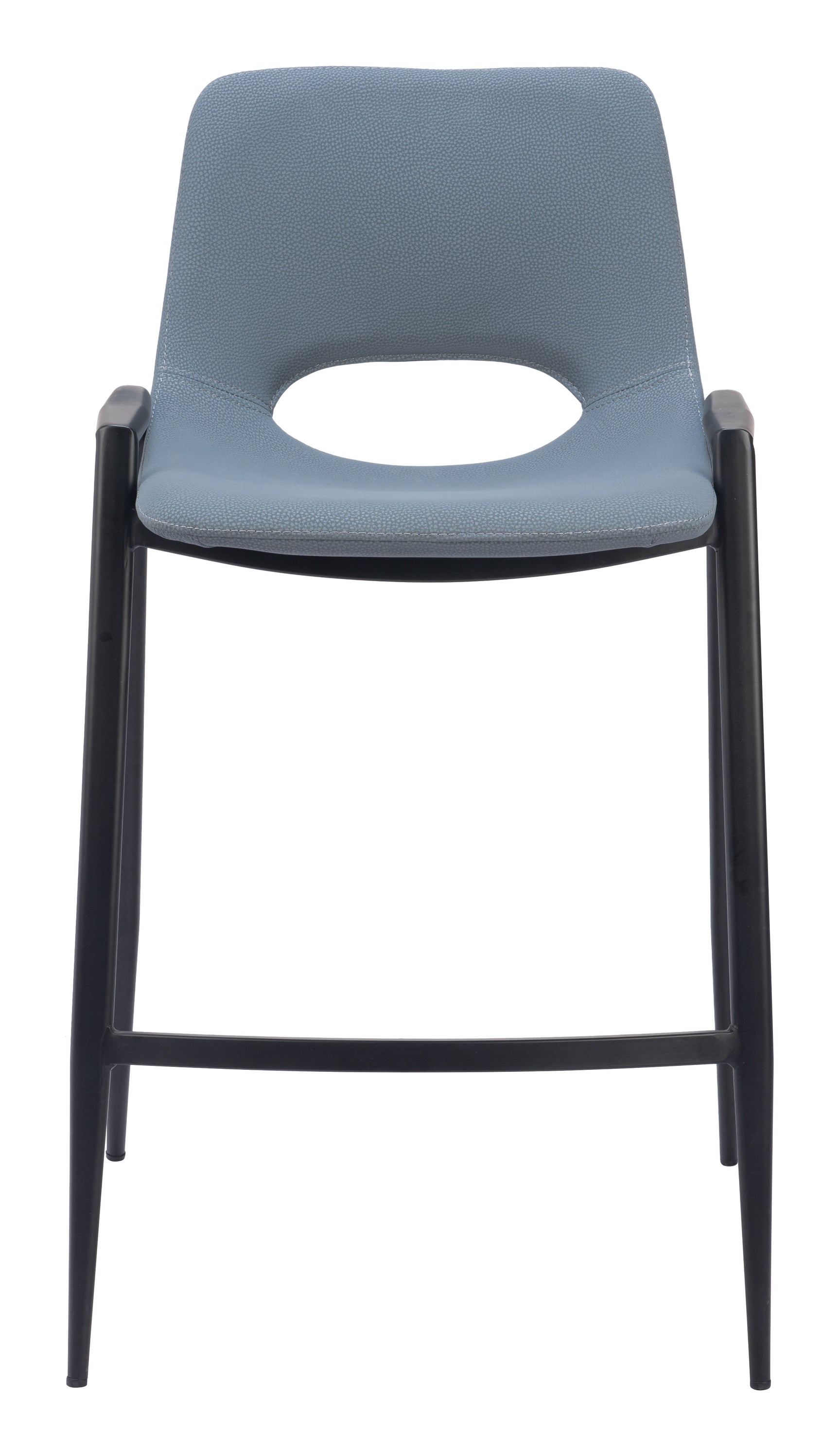 Desi Azure Gray Counter Stool (Set of 2)