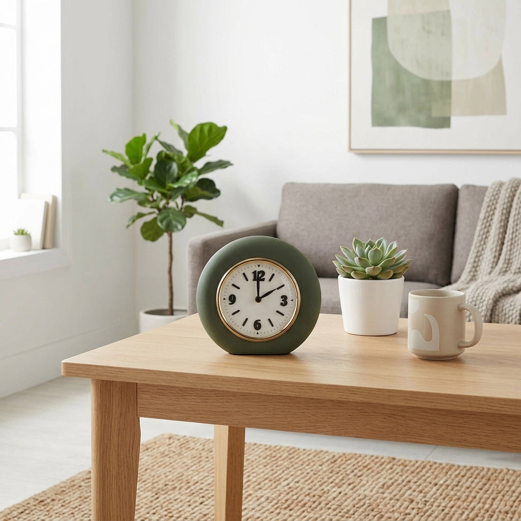 Masoncross Multicolor Clock