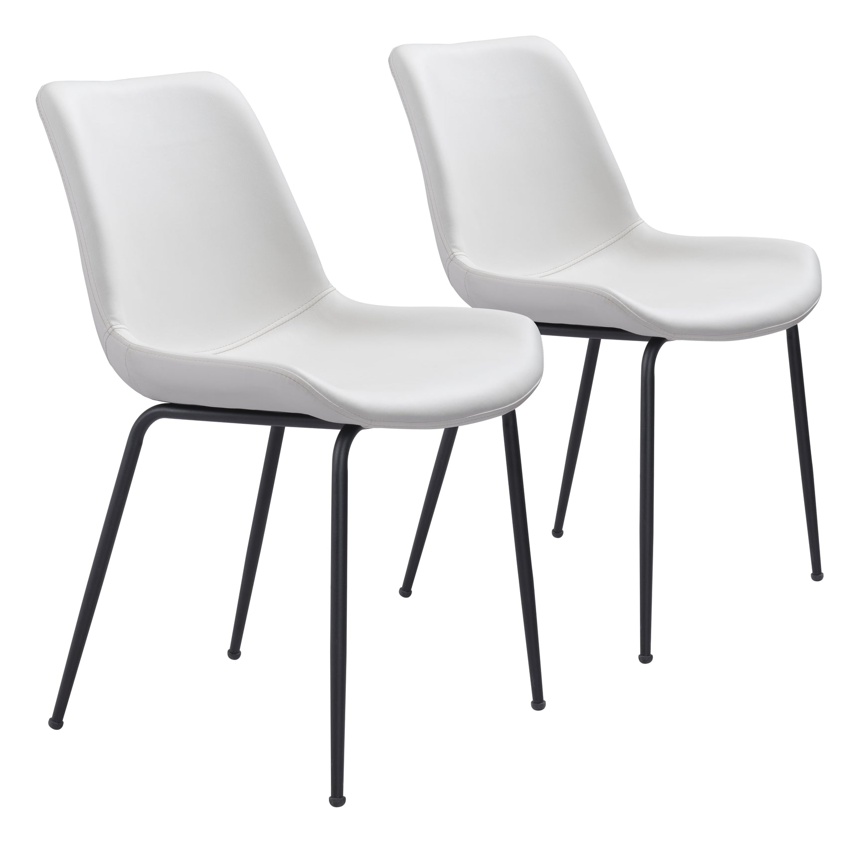 Byron White Dining Chair (Set of 2)