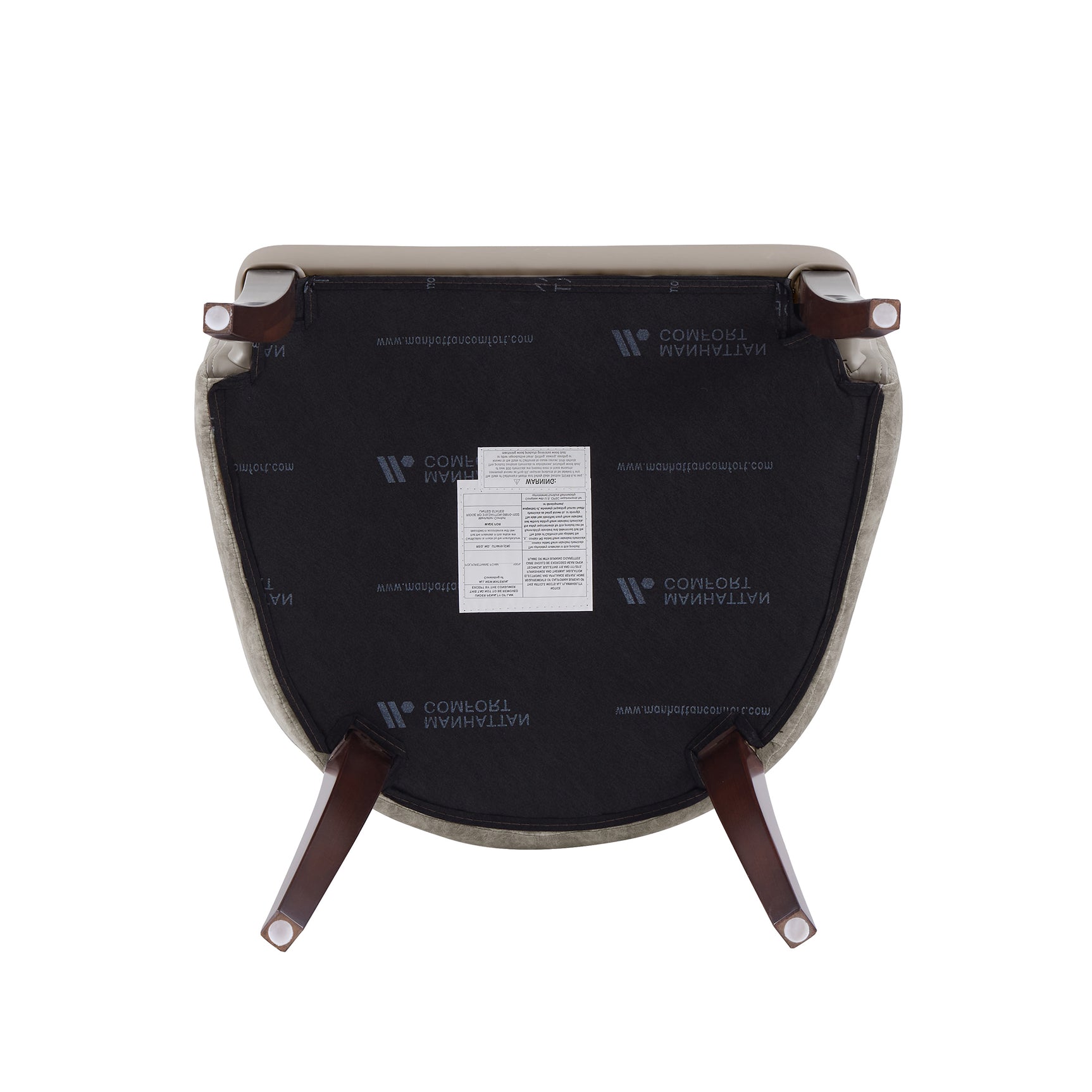 8-Piece Connie Dining Chair and Arm Chair in Taupe - Ornate Home