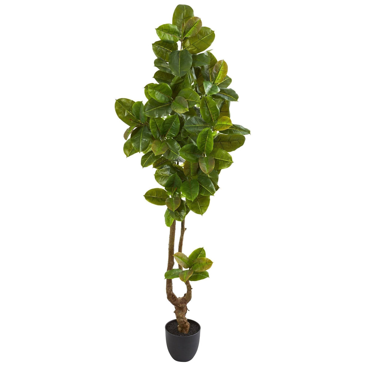 81” Rubber Leaf Artificial Tree (Real Touch)