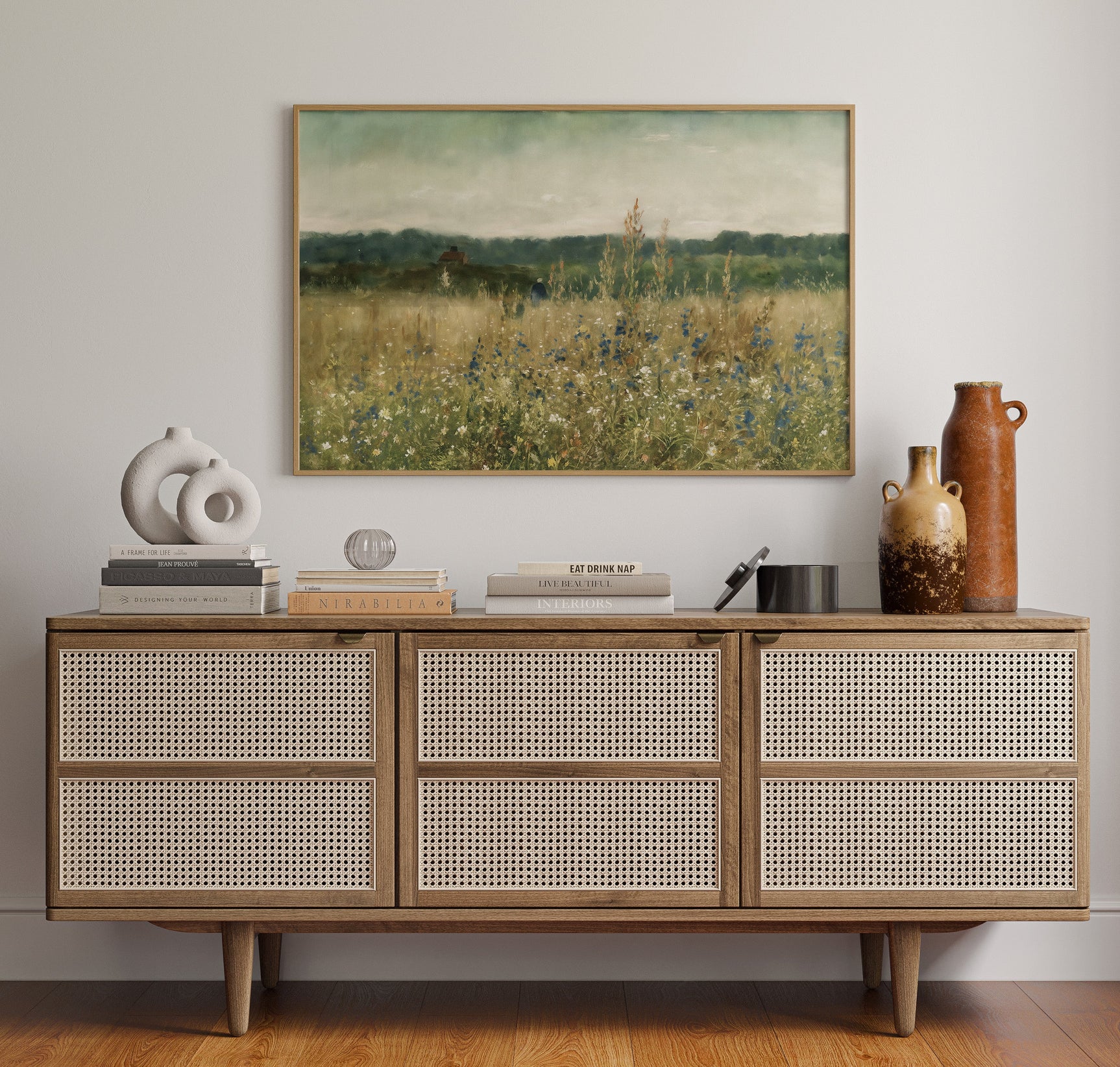 Wanderer in the Wildflowers