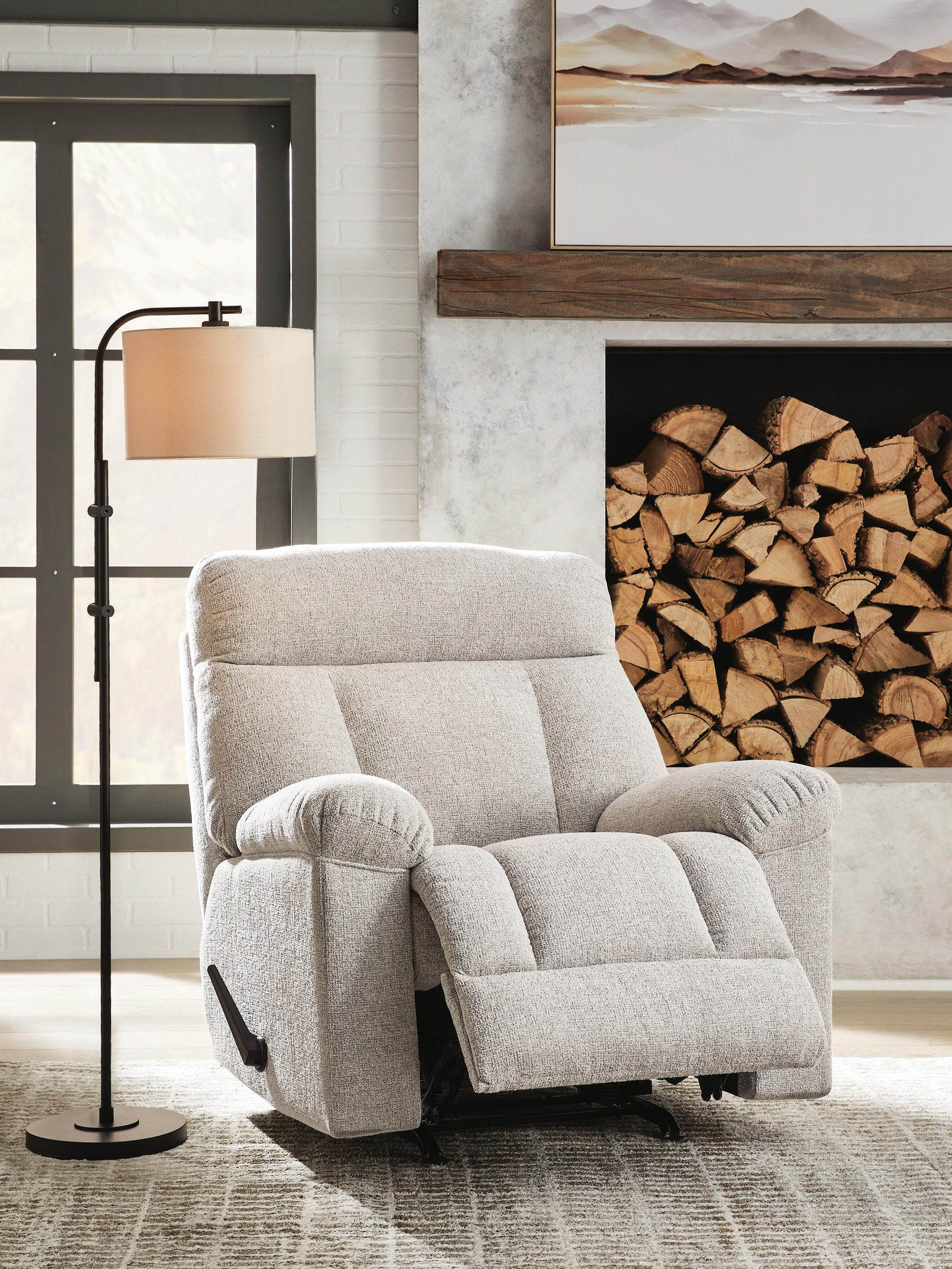 McArlie Cobble Stone Recliner (Online Special Price)