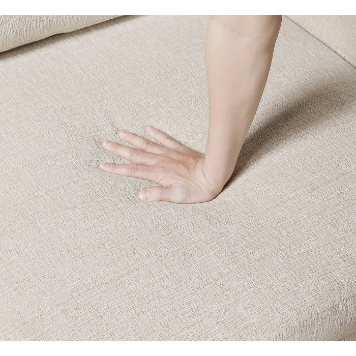 Serenity Beige Ottoman