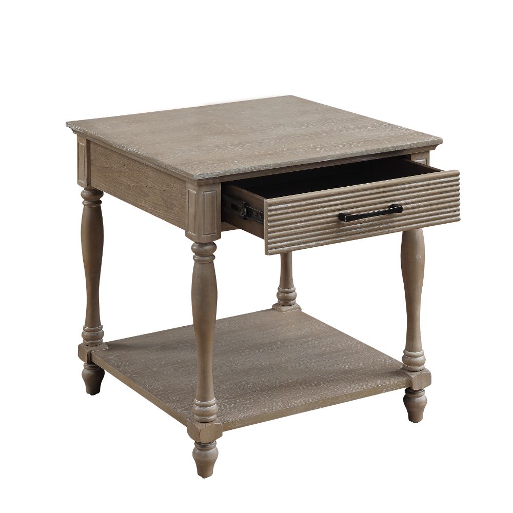 Ariolo Weathered Oak End Table