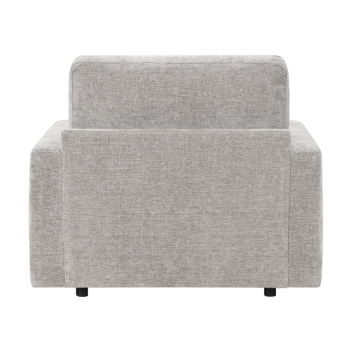 Cumulus Gray Convertible Sleeper Chair With Charging Ports