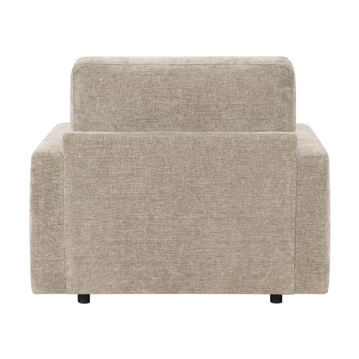 Cumulus Beige Convertible Sleeper Chair With Charging Ports