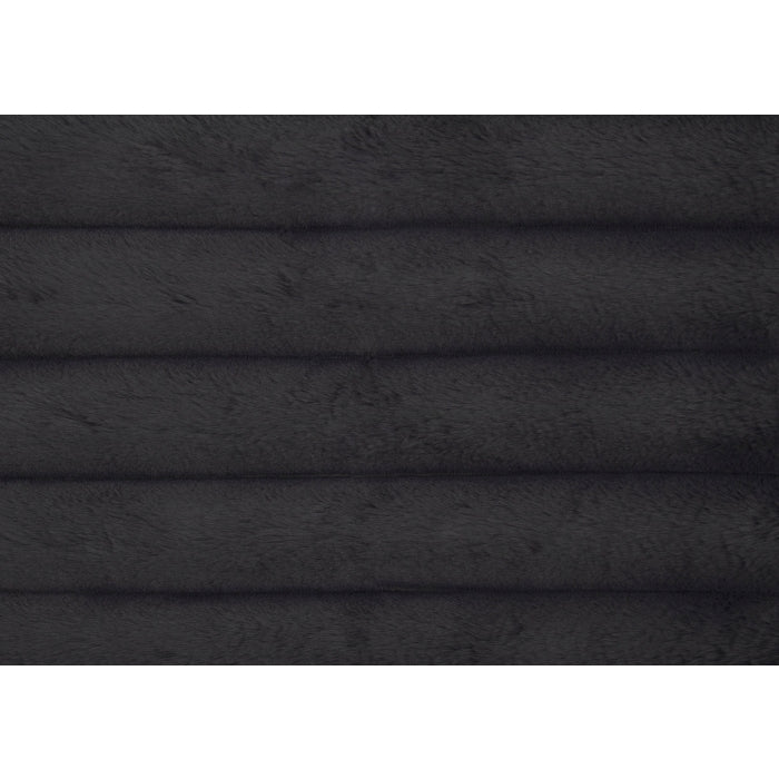 Phyllis Black Double Reclining Sofa With Cup Holders