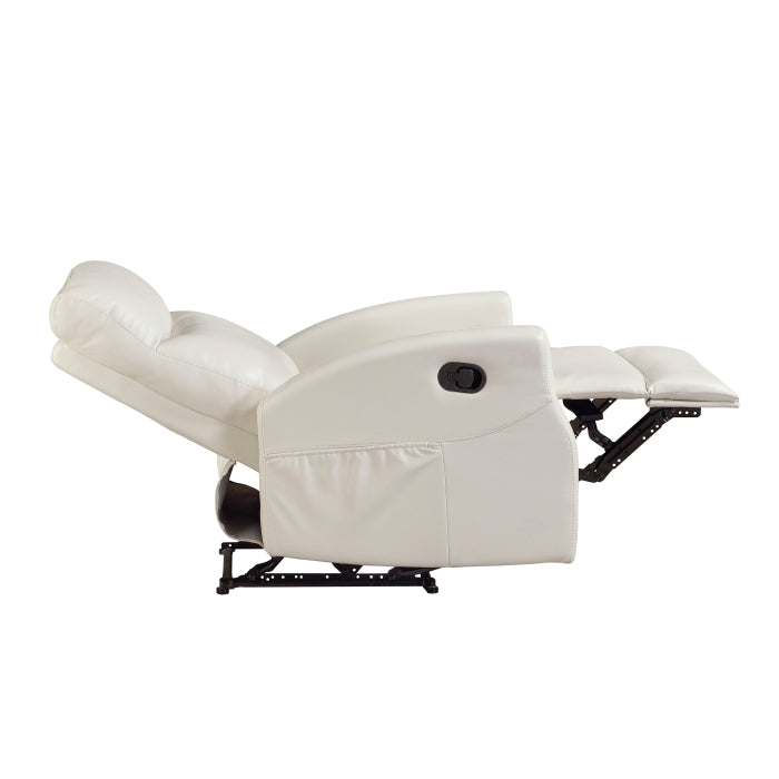 Heisley White Reclining Chair