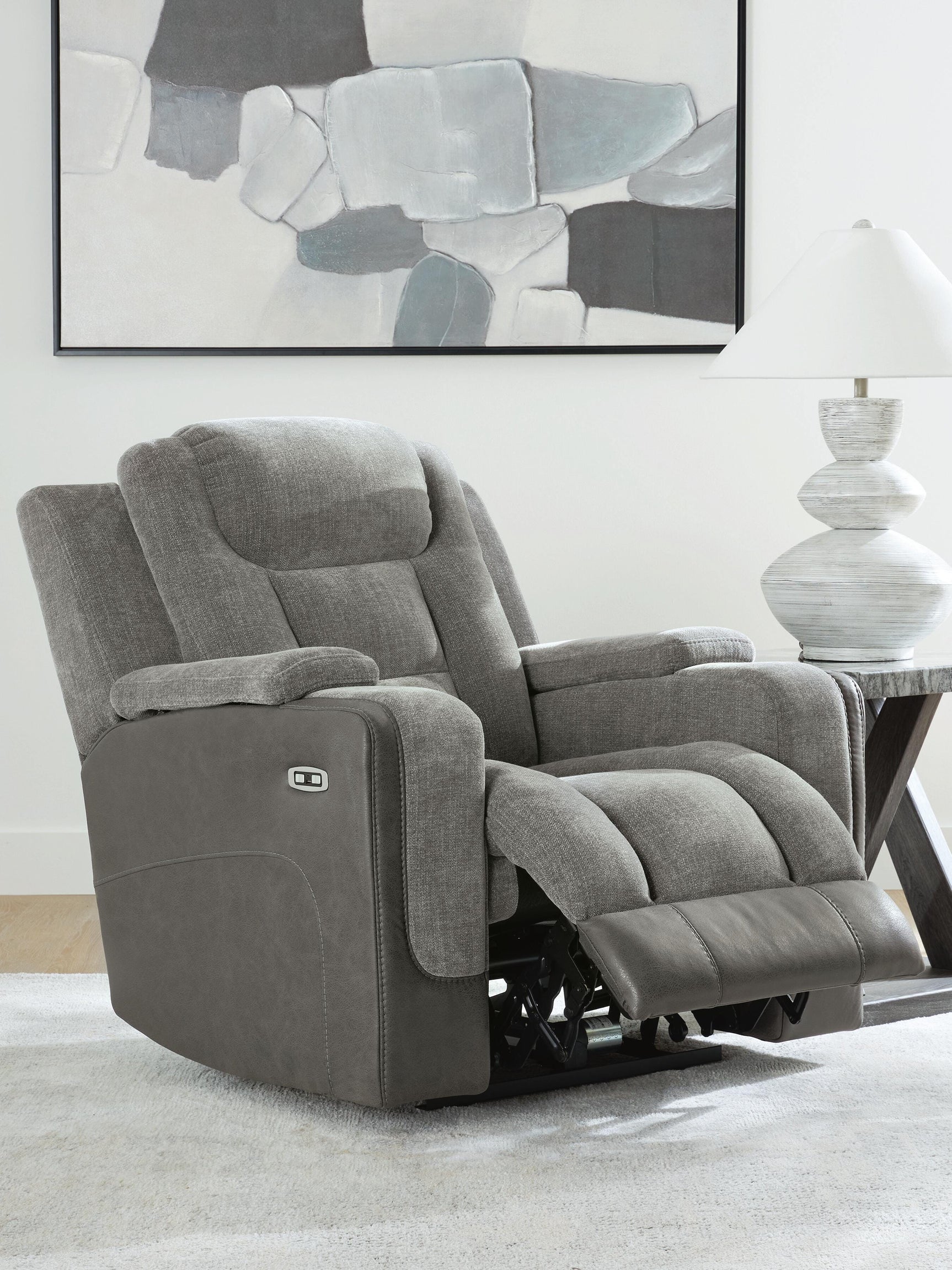 Mixed Motion Shadow Power Recliner (Online Special Price)