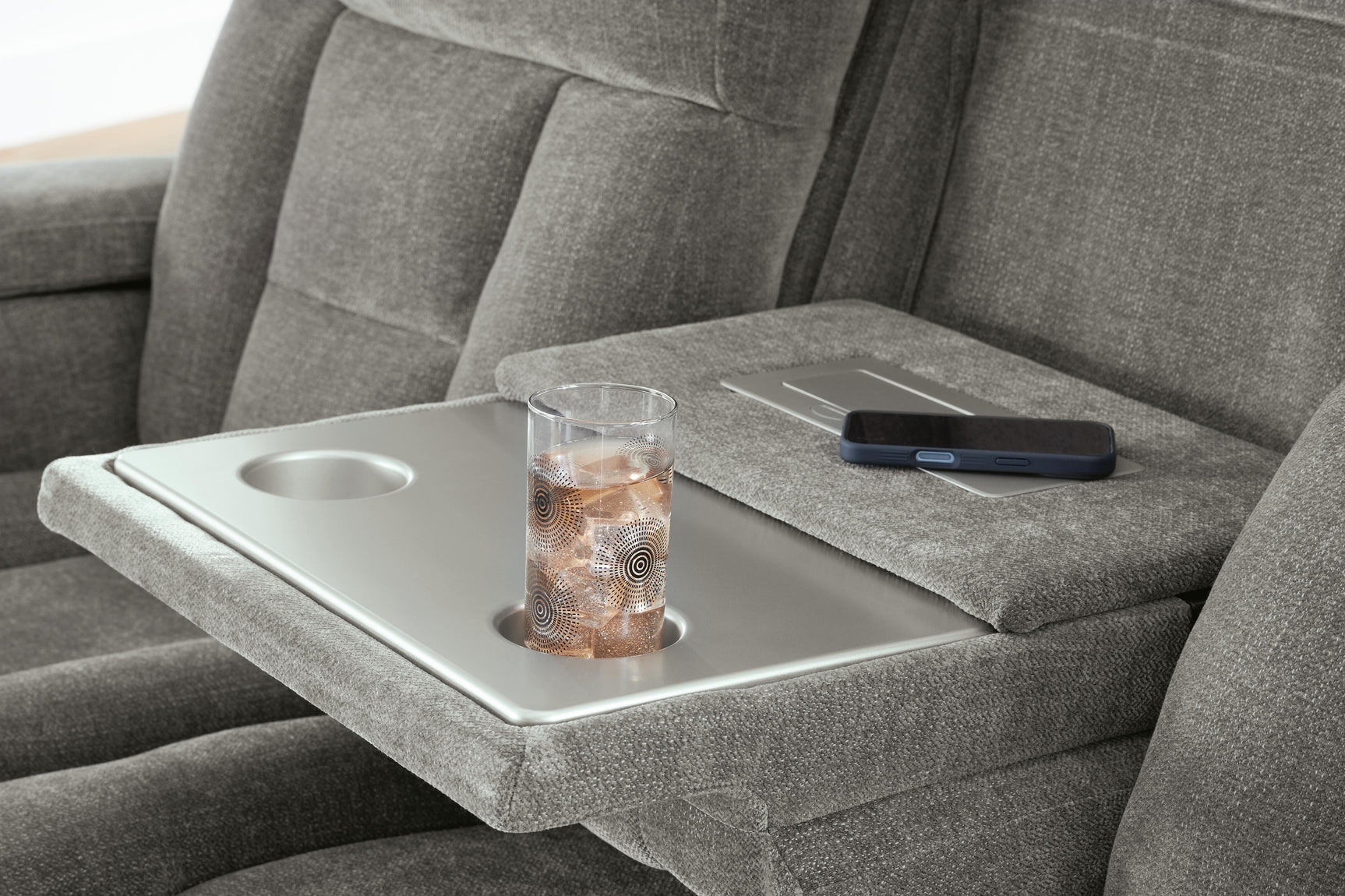 Mixed Motion Shadow Power Reclining Sofa (Online Special Price)