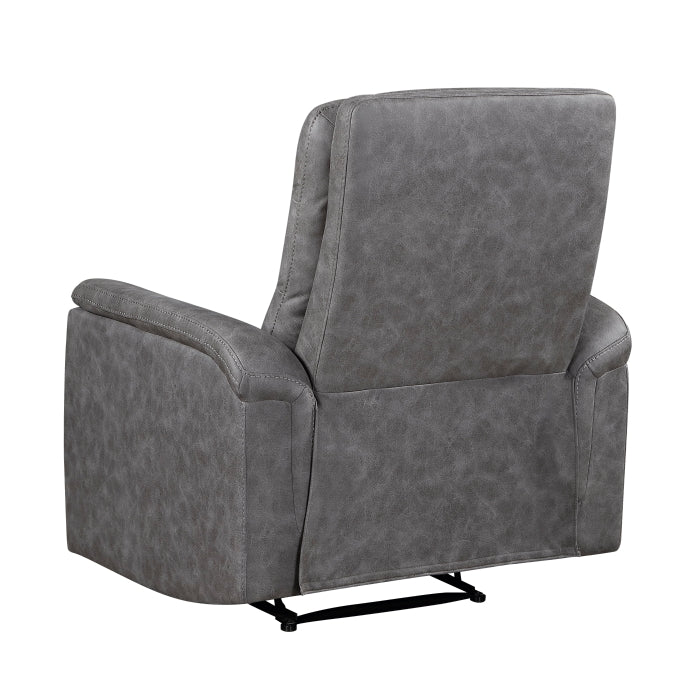 Metric Gray Reclining Chair