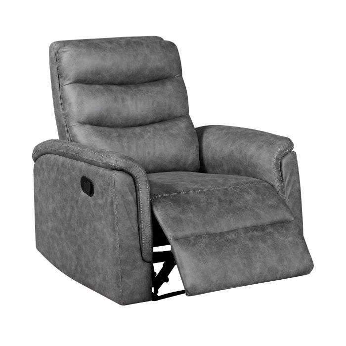 Metric Gray Reclining Chair