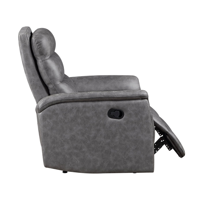 Metric Gray Reclining Chair