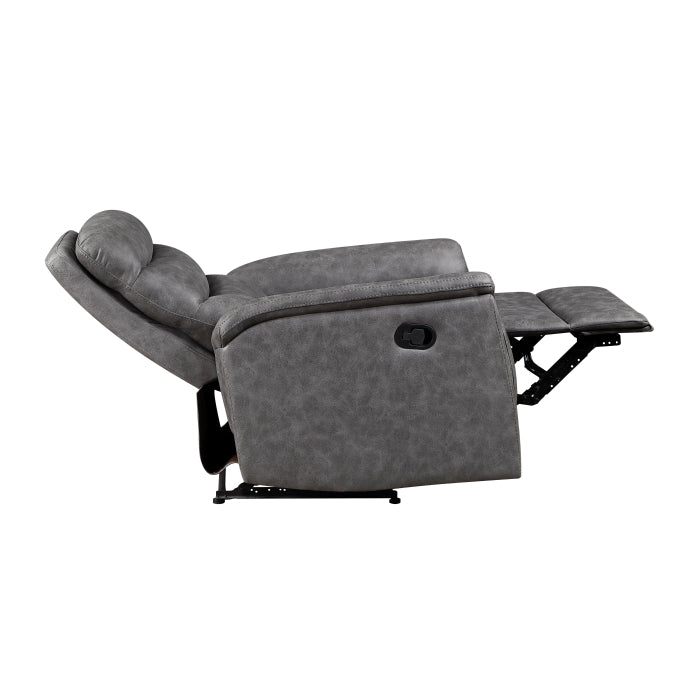 Metric Gray Reclining Chair