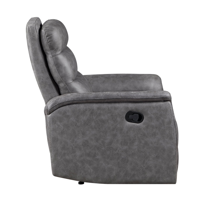 Metric Gray Reclining Chair