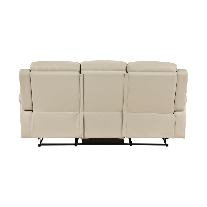 Nest Beige Double Reclining Sofa