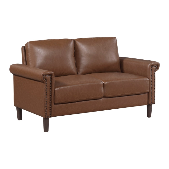 Heritage Brown Loveseat