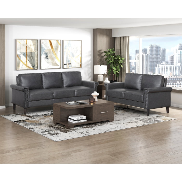 Heritage Gray Sofa