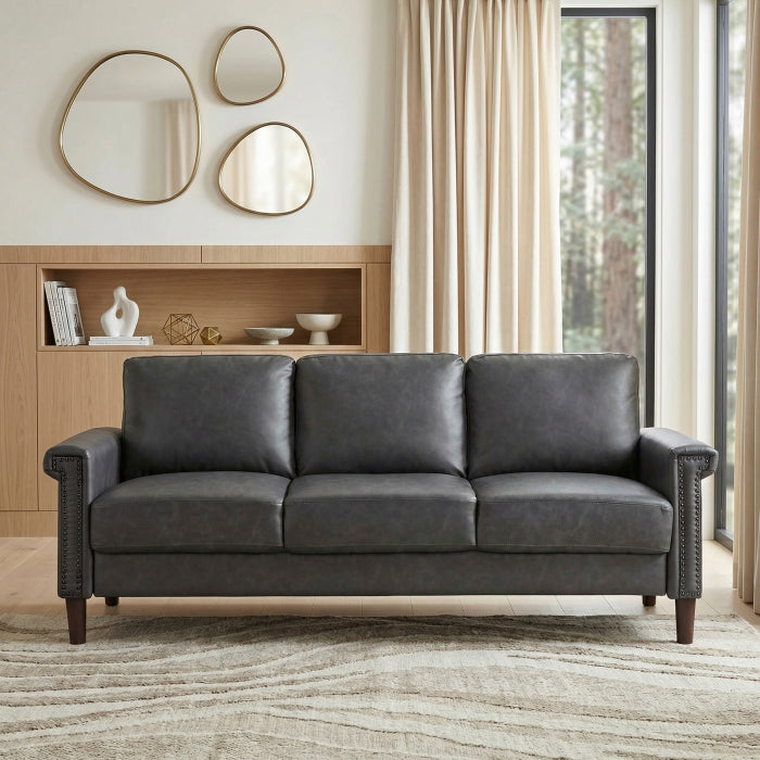 Heritage Gray Sofa