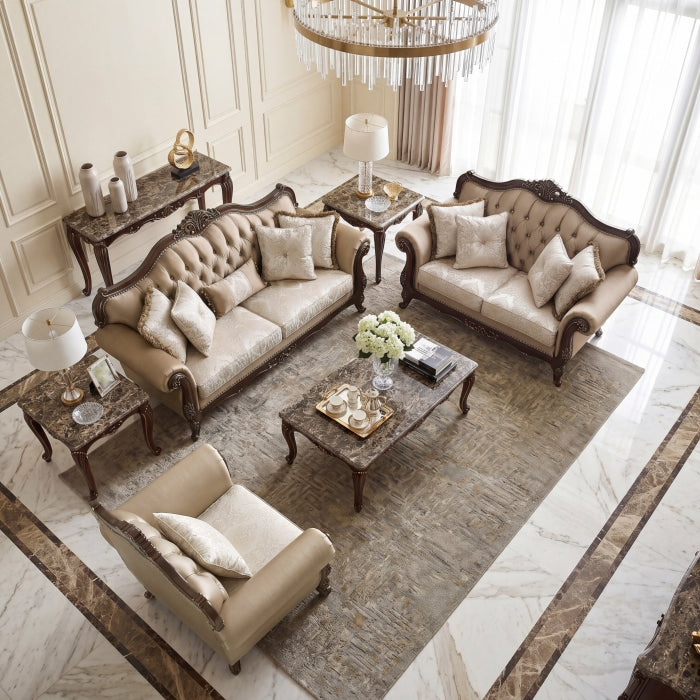 Regal White Sofa