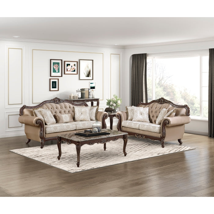 Regal White Sofa