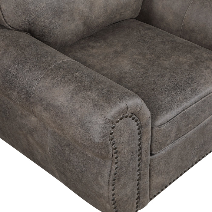 Pinnacle Brown Sofa