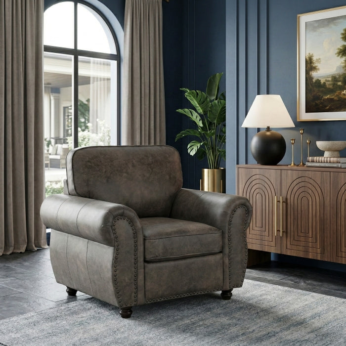 Pinnacle Brown Chair