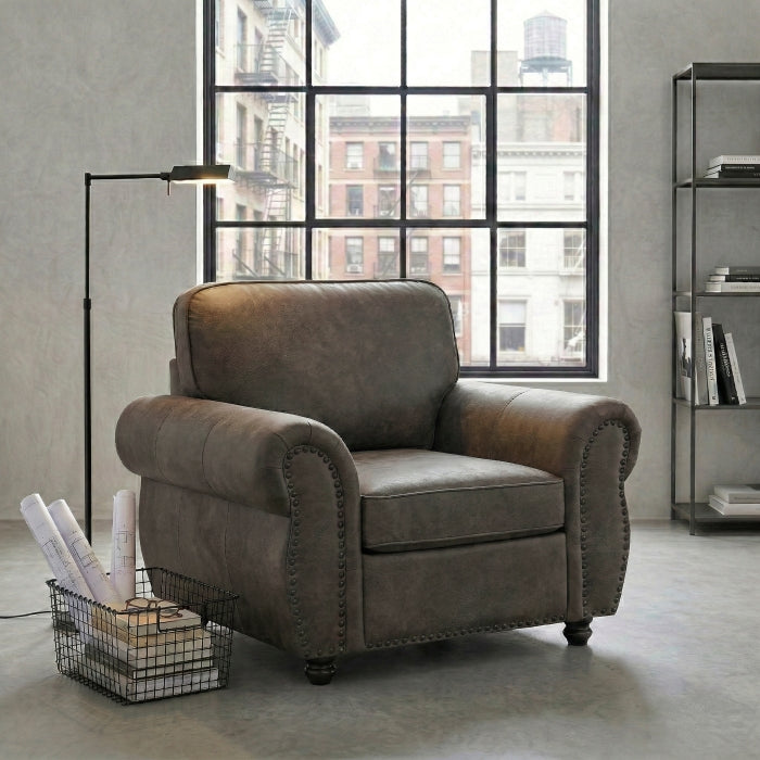 Pinnacle Brown Chair