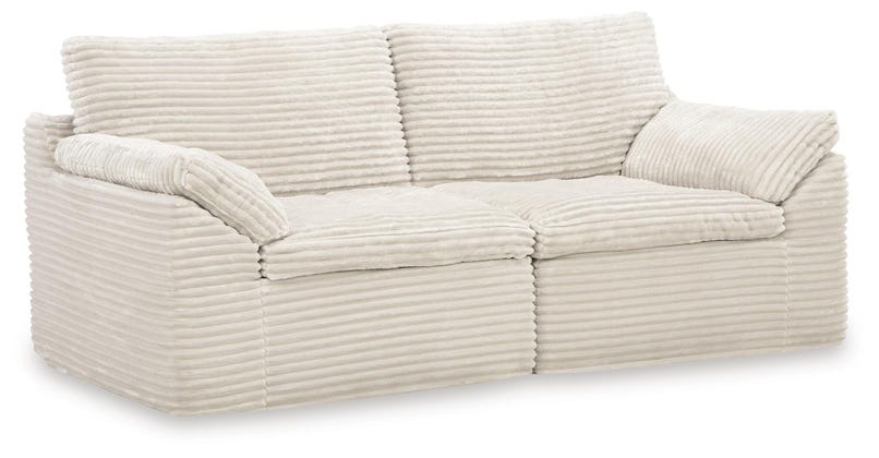 Fannin Ivory LAF/RAF Corner Chair (2/CN)