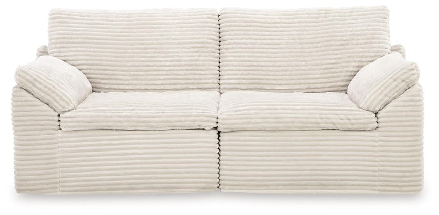 Fannin Ivory LAF/RAF Corner Chair (2/CN)