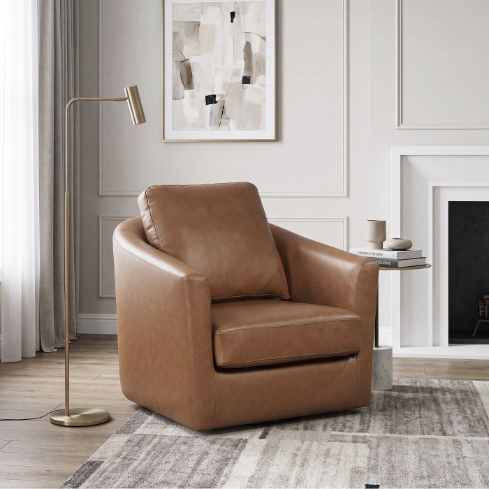 Vantage Brown Swivel Chair