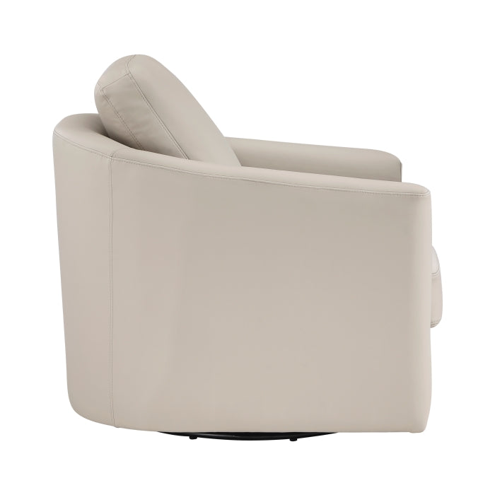 Vantage Beige Swivel Chair