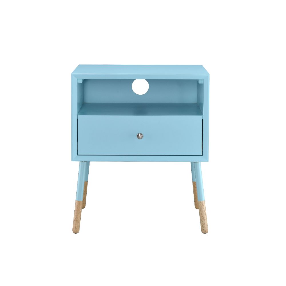Sonria II Light Blue/Natural Accent Table