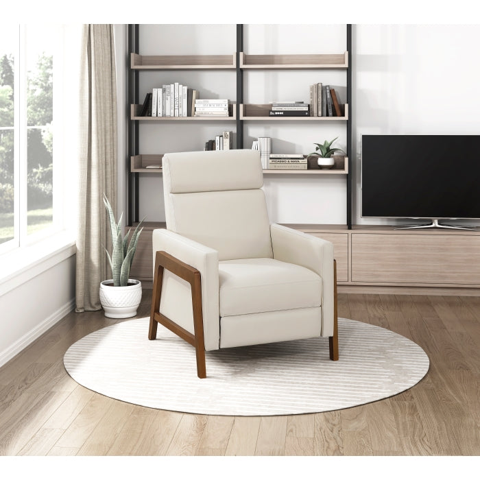 Verve Beige Push Back Reclining Chair