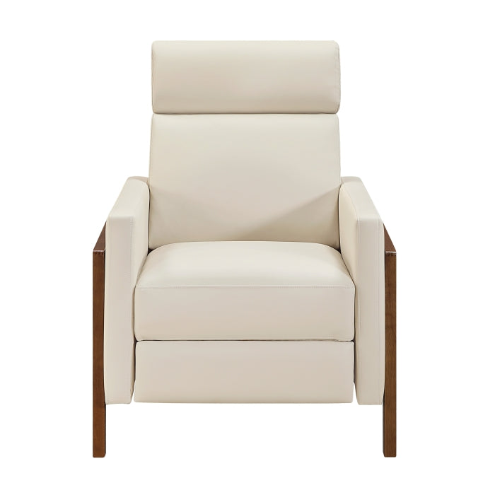 Verve Beige Push Back Reclining Chair