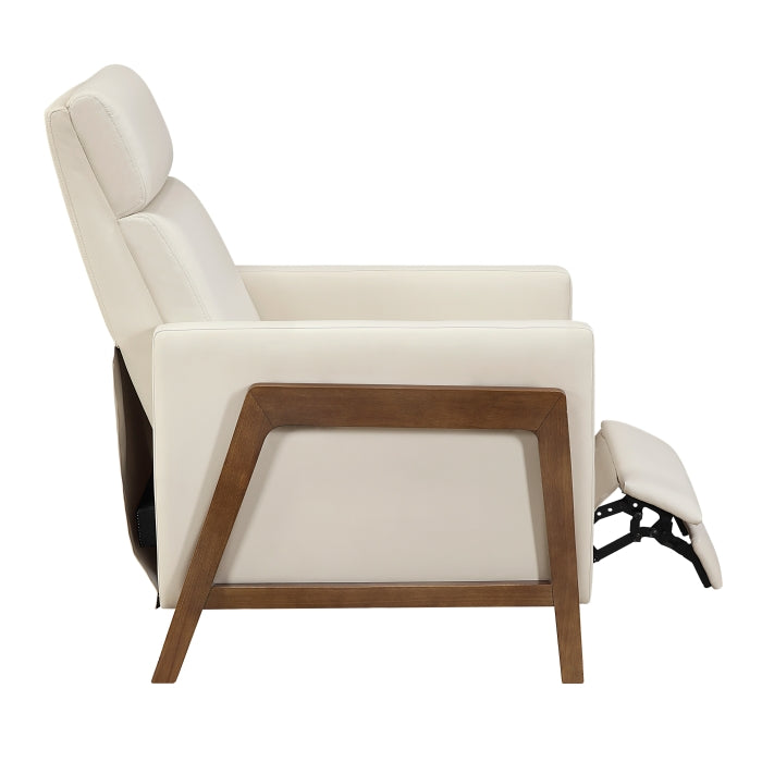 Verve Beige Push Back Reclining Chair