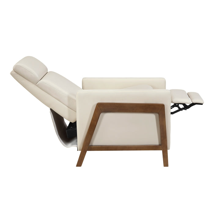Verve Beige Push Back Reclining Chair