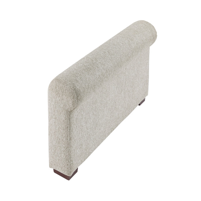 Isla Brown Two Roll Arms