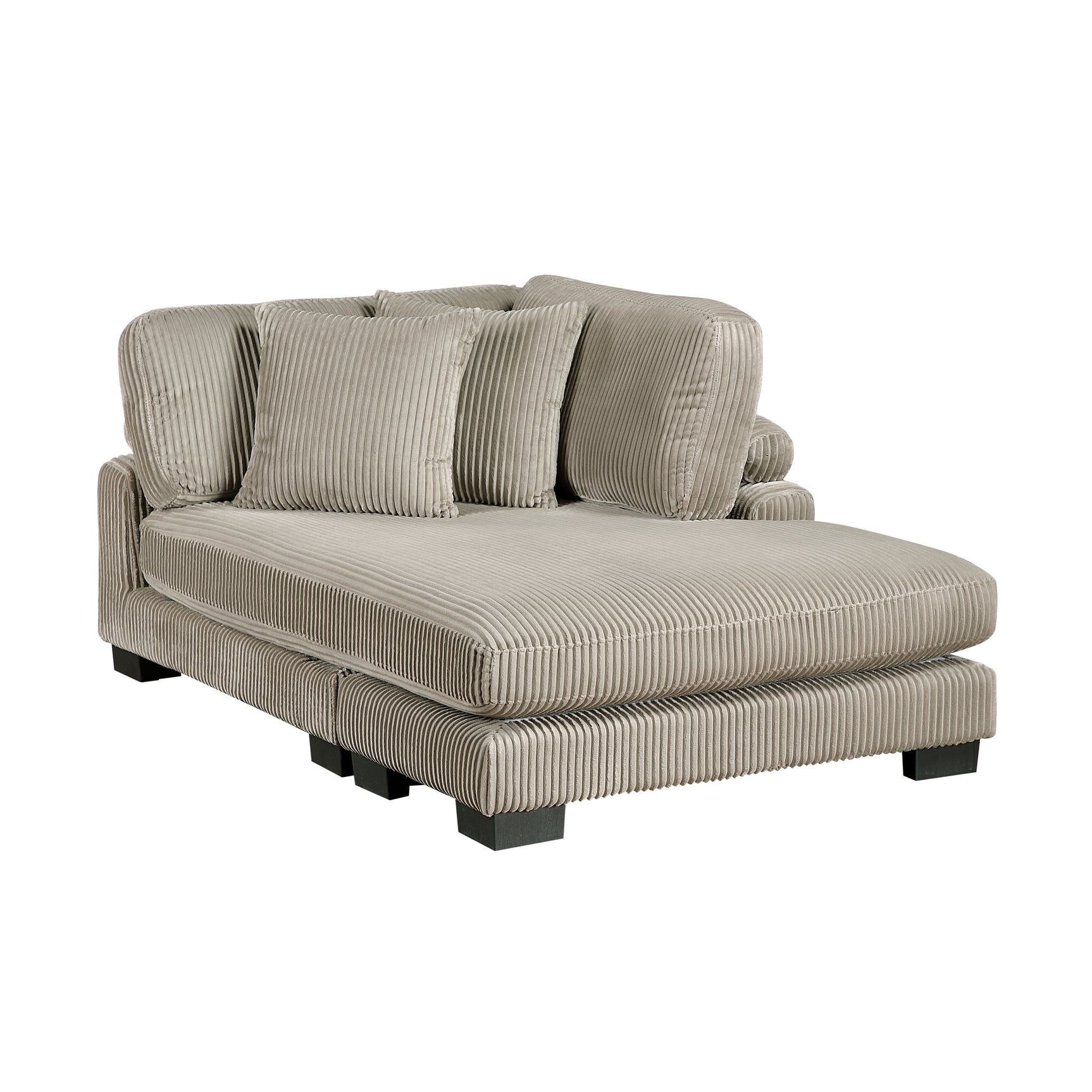Traverse Taupe 2-Piece Chaise Lounge