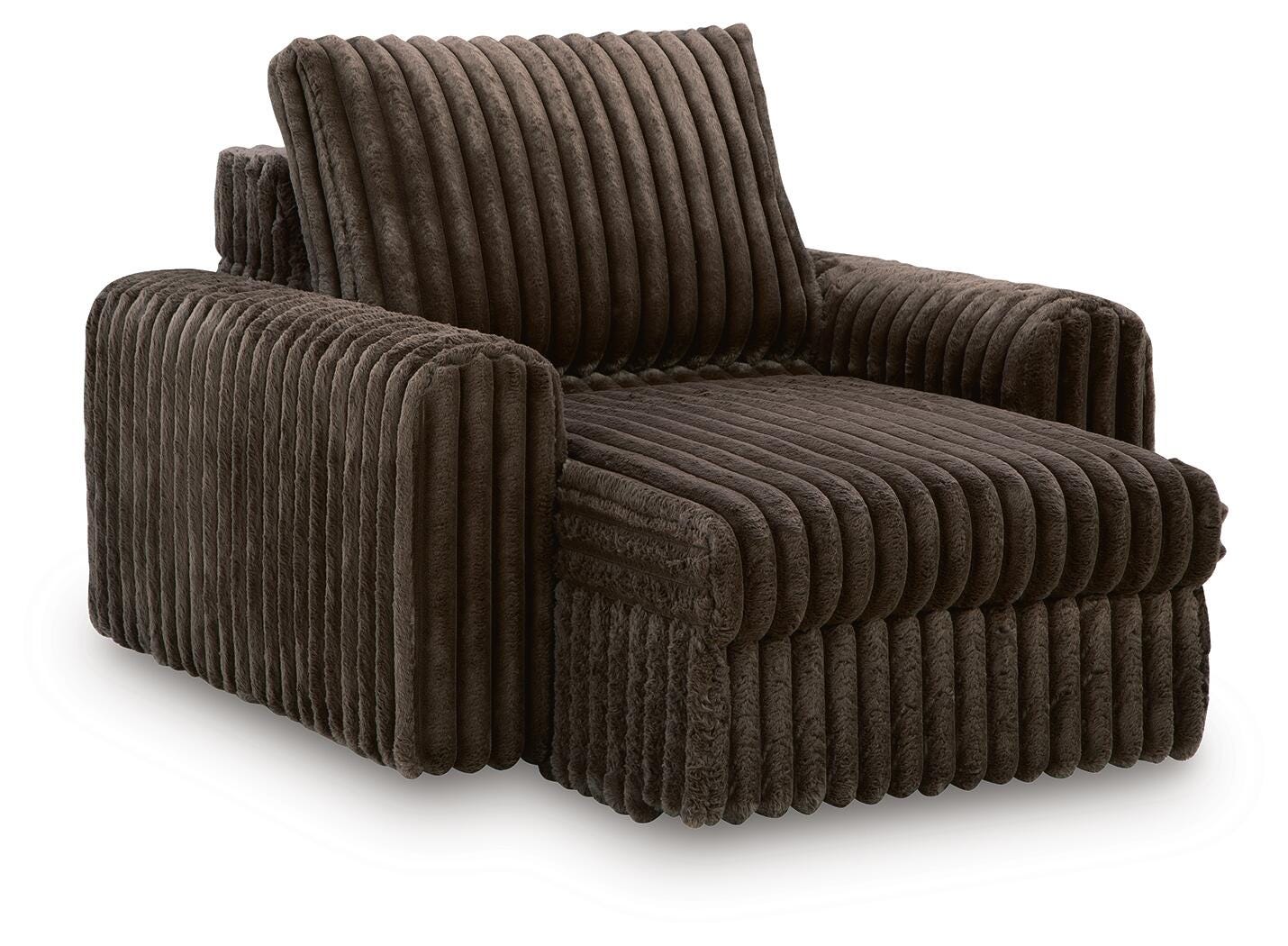 Chalmers Chocolate Power Gliding Chaise (Online Special Price)