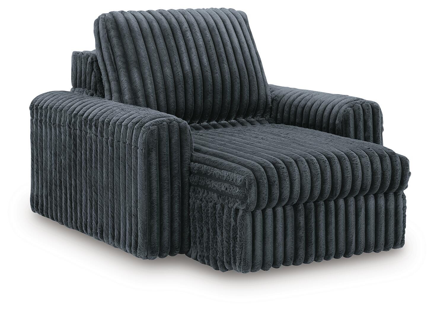 Chalmers Gunmetal Power Gliding Chaise