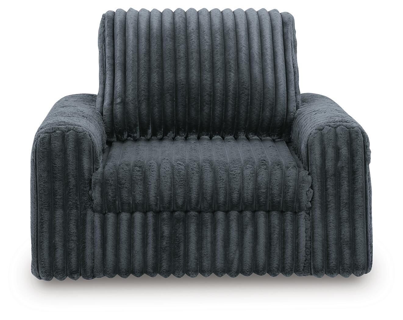 Chalmers Gunmetal Power Gliding Chaise