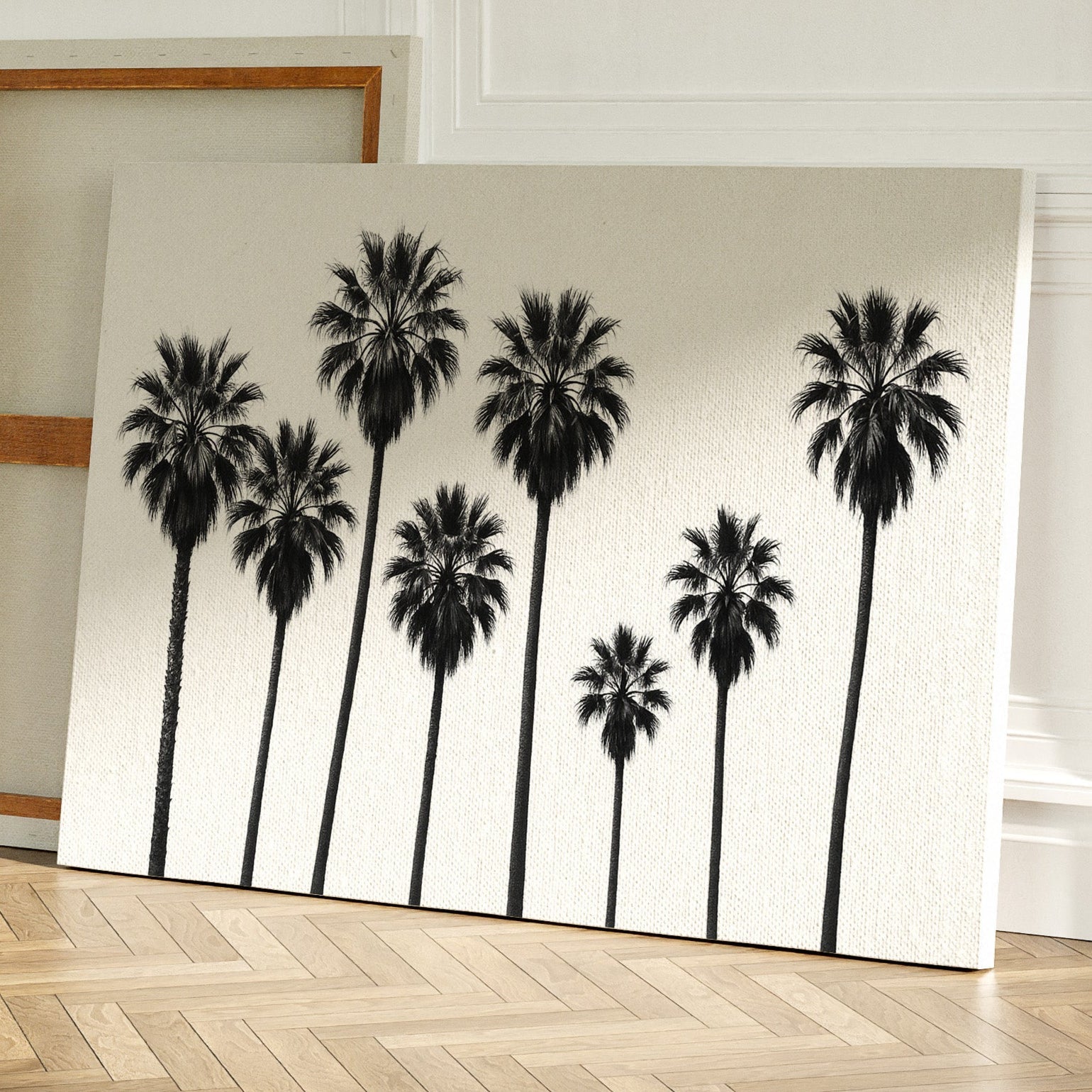 Seven Palms in Perfect Rhythm