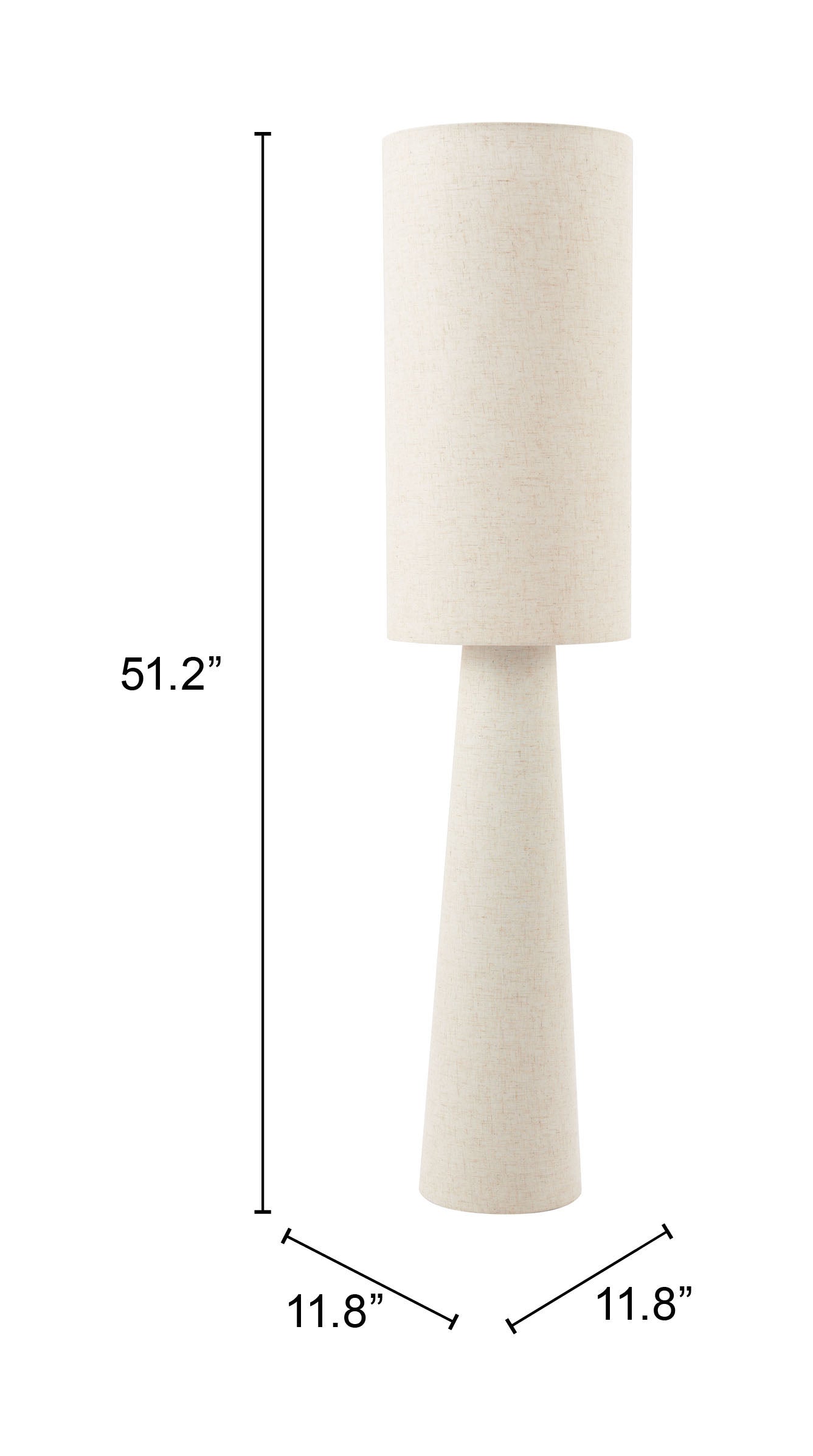 Heaven Beige Floor Lamp